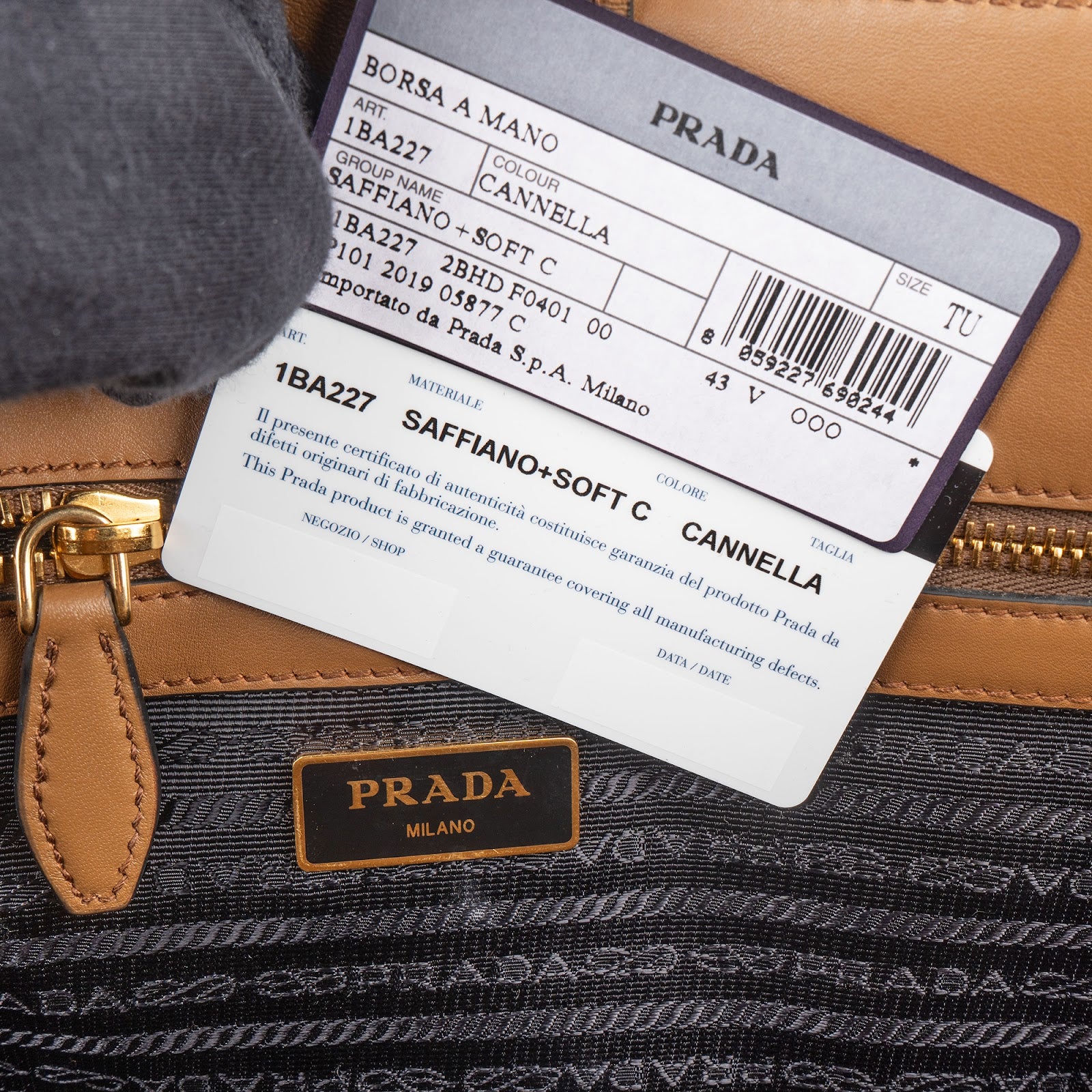 [🔄️B23 / F31] Prada Saffiano Leather Small Galleria Handbag - vintageandkickz