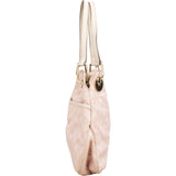 Gucci Pink Monogram GG Canvas Hobo Shoulder Bag