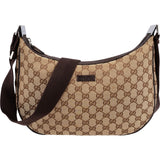 Gucci Monogram GG Canvas Messenger Crossbody Bag