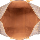 Louis Vuitton Monogram Canvas Keepall 60 Bandoulière Travel Bag