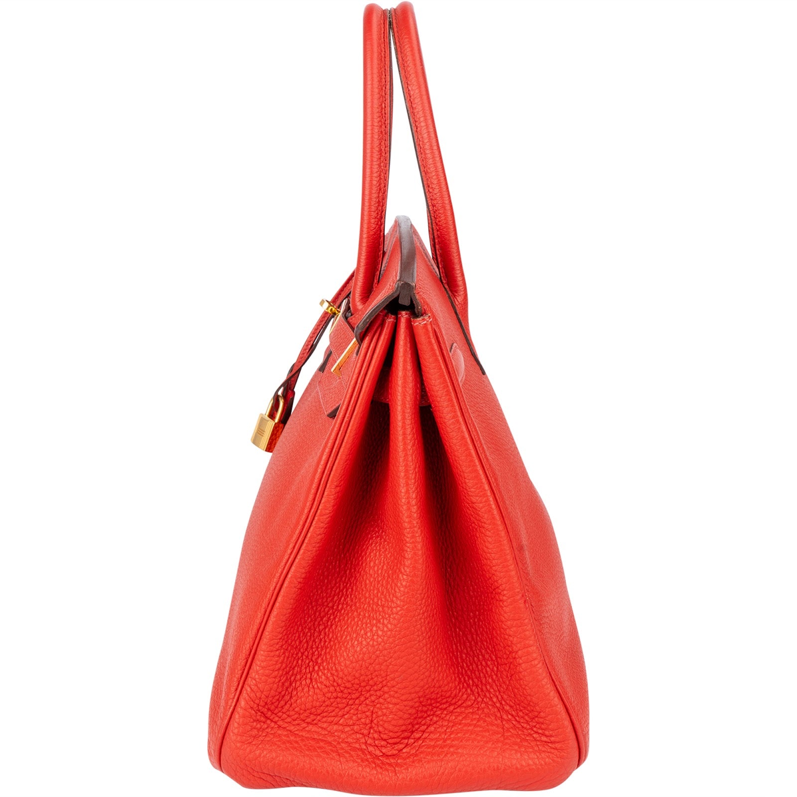 [🔄️B12 / F03] Hermès Grained Leather Birkin 30 Handbag - vintageandkickz