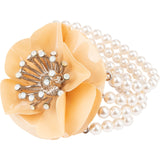 Miu Miu Pearl Flower Bracelet