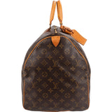 Louis Vuitton Monogram Canvas Keepall 55 Travel Bag