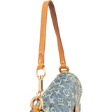 Louis Vuitton Monogram Denim Pleaty Handbag