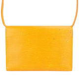 Louis Vuitton Yellow Epi Leather Sac D'epaule Crossbody Bag