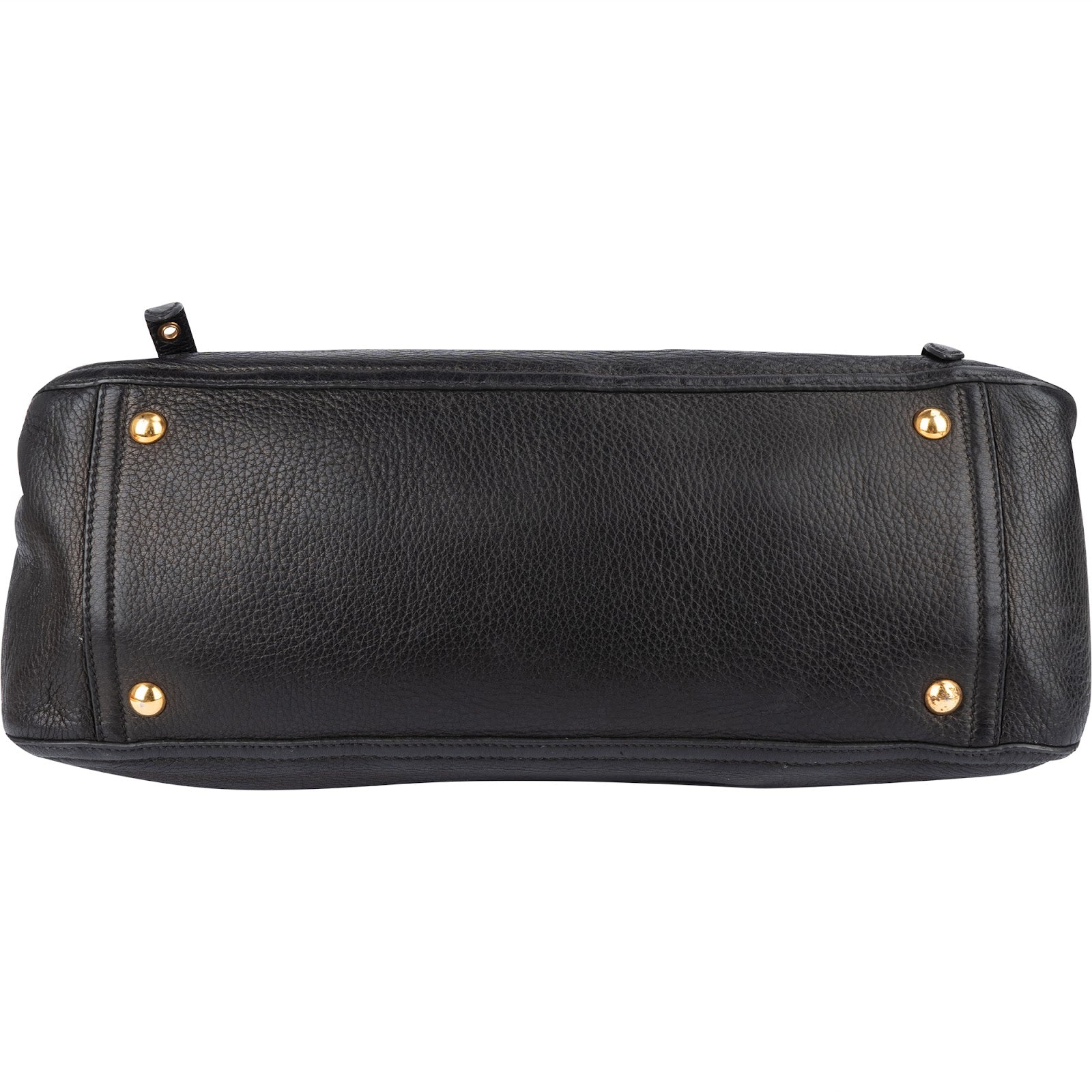 [🔄️B23 / F50] Miu Miu Vitello Lux Cofer Shoulder Bag - vintageandkickz