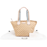 Gucci Monogram GG Canvas Tote Shoulder Bag