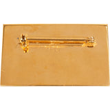 Chanel Golden Emblem Plaque Brooch