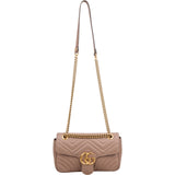Gucci Chevron GG Marmont Matelassé Medium Shoulder Crossbody Bag