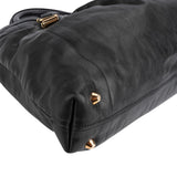 Chloé Black Leather Victoria Handbag