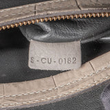 Celine Croc Optic Suede and Leather Phantomm Handbag