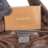 Gucci Monogram GG Canvas Hysteria Studded Hobo Shoulder Bag
