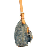 Louis Vuitton Monogram Denim Baggy PM Shoulder Bag