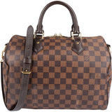 Louis Vuitton Monogram Damier Ebene Speedy 30 Bandoulière Handbag