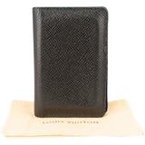 Louis Vuitton Dark Green Taiga Leather Bifold Multiple Card Holder