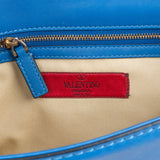 Valentino Garavani Calfskin Leather Rockstud Glam Lock Crossbody Bag