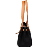 Hermès Canvas Leather Cabas PM Shoulder Bag