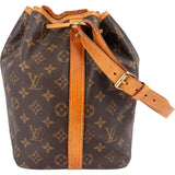 Louis Vuitton Monogram Canvas Sac Noé Petit Shoulder Bag