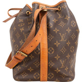 Louis Vuitton Monogram Canvas Sac Noé Petit Shoulder Bag