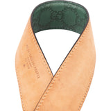 Gucci Green Guccissima Leather Interlocking G Buckle Belt (85)