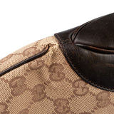 Gucci Monogram GG Canvas Jackie Hobo Shoulder Bag