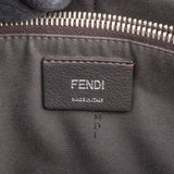 Fendi Blue Leather Mini Pearl Embellished By The Way Handbag
