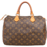 Louis Vuitton Monogram Canvas Speedy 30 Handbag