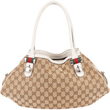 Gucci Monogram GG Canvas Sherry Line Abbey Shoulder Bag
