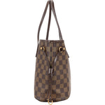 Louis Vuitton Monogram Damier Ebene Canvas Neverfull PM Shoulder Bag - vintageandkickz
