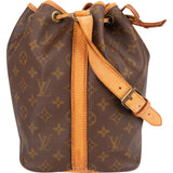 Louis Vuitton Monogram Canvas Sac Noé Petit Shoulder Bag