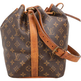 Louis Vuitton Monogram Canvas Sac Noé Petit Shoulder Bag