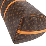 Louis Vuitton Monogram Canvas Keepall 55 Bandoulière Travel Bag