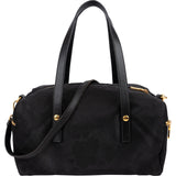 Prada Black Tessuto Bauletto Handbag