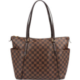 Louis Vuitton Monogram Damier Ebene Totally MM Shoulder Bag
