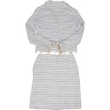 Chanel Multicolor Tweed Fringe Costume Set (DE36 / FR38)