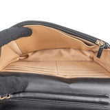 Chanel Embossed Leather Camellia Wallet On Chain Crossbody Bag