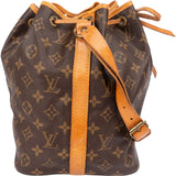 Louis Vuitton Monogram Canvas Sac Noé Petit Shoulder Bag