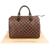 Louis Vuitton Monogram Damier Ebene Speedy 30 Handbag