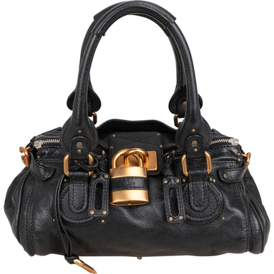 Chloé Grained Leather Paddington Handbag