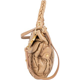 Miu Miu Quilted Leather City Handbag