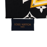 Louis Vuitton Silk Ultimate Monogram Bandeau Twilly Tuch Scarf
