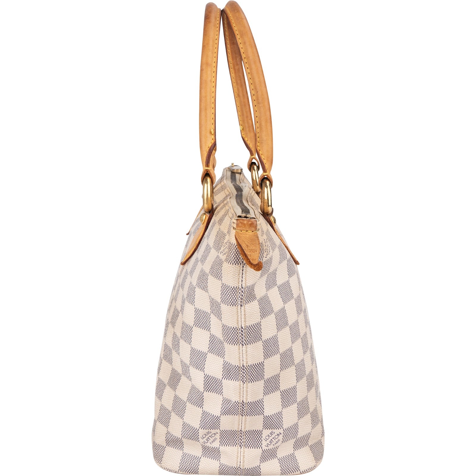 Louis Vuitton Monogram Damier Azur Canvas Saleya PM Handbag - vintageandkickz