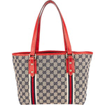 Gucci Monogram GG Jolicoeur Handbag - vintageandkickz