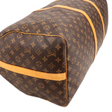 Louis Vuitton Monogram Canvas Keepall 60 Bandoulière Travel Bag