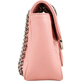 Gucci Pink Leather GG Marmont Matelassé Shoulder Crossbody Bag