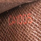 Louis Vuitton Monogram Damier Ebene Passport Cover Card Holder
