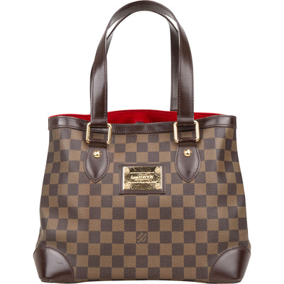 Louis Vuitton Monogram Damier Ebene Hampstead PM Handbag
