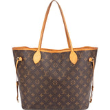 Louis Vuitton Monogram Canvas Neverfull MM Shoulder Bag