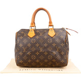 Louis Vuitton Monogram Canvas Speedy 25 Handbag