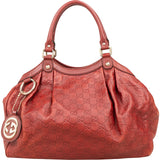 Gucci Guccissima Leather Sukey Handbag